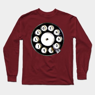 Retro Phone, 1960 Legend, Born in 1960 Long Sleeve T-Shirt